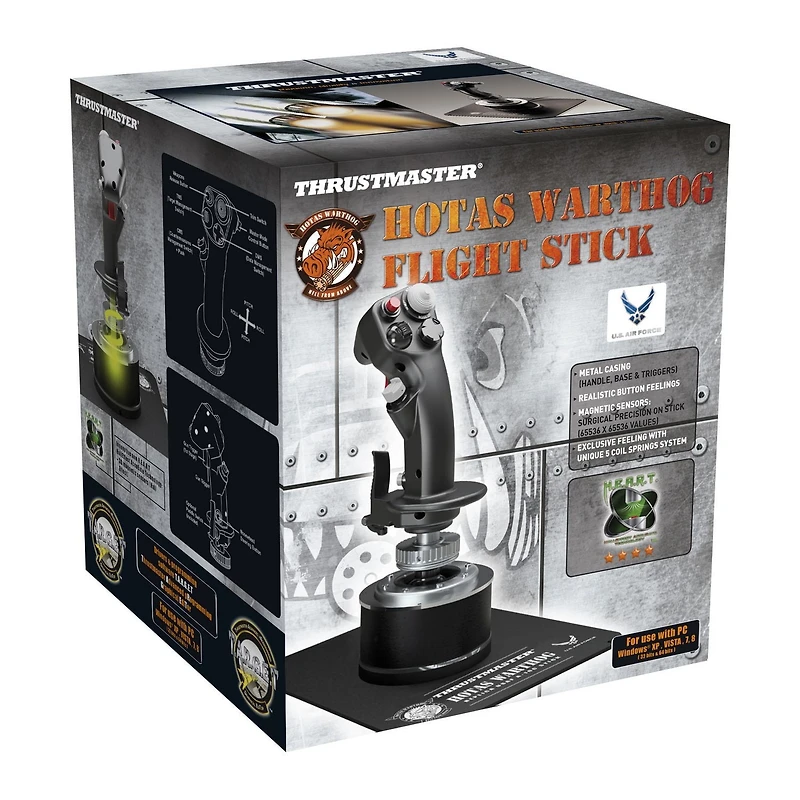 Manette Hotas Warthog Flight Stick de Thrustmaster