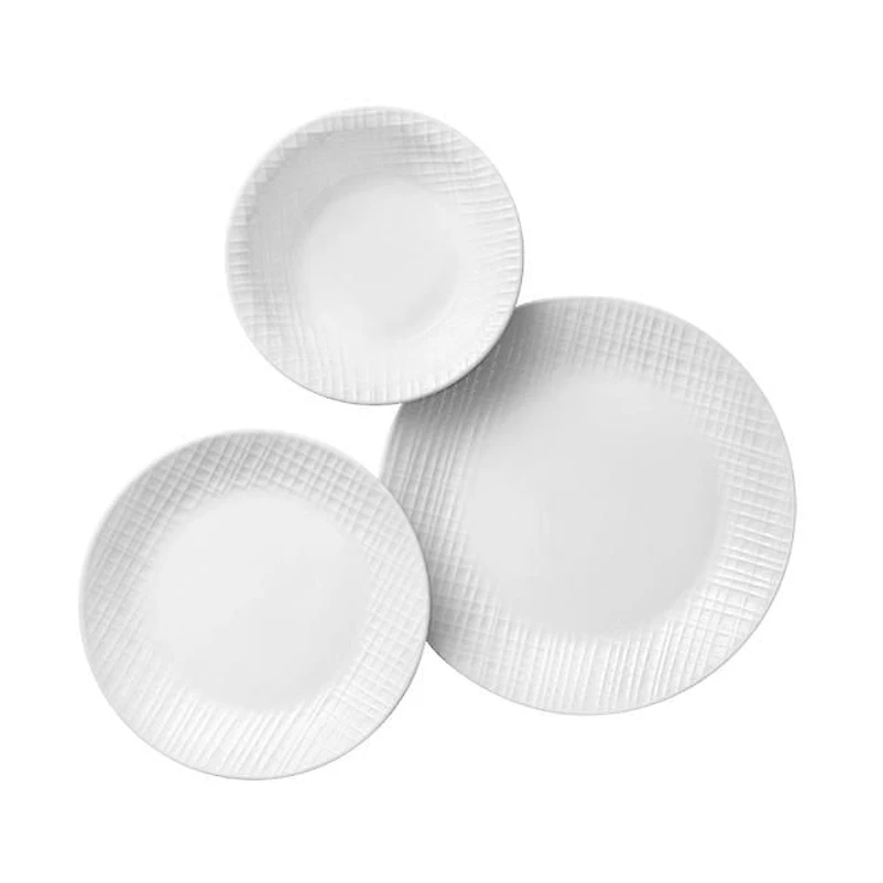 Ensemble de vaisselle 18 pièces en lin Corelle® Studio 18 pièces Corelle®