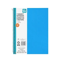 spiral notebook