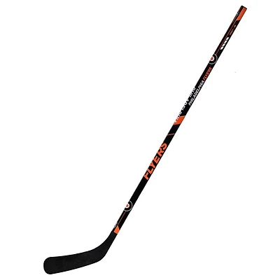 Franklin Sports Bâton de hockey de rue Flyers de la NHL - 48 po Jr pour gaucher