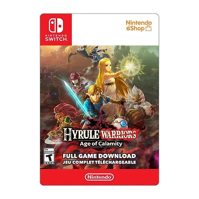 Nintendo Switch Hyrule Warriors Age of Calamity 79.99 (Code Numérique)