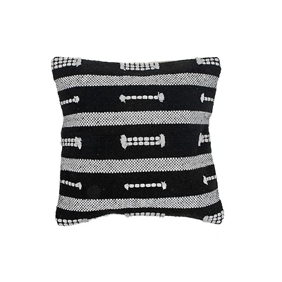 Coussin Tissé À La Main En Coton (Aliment De Base) - Ensemble De 2