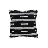 Coussin Tissé À La Main En Coton (Aliment De Base) - Ensemble De 2