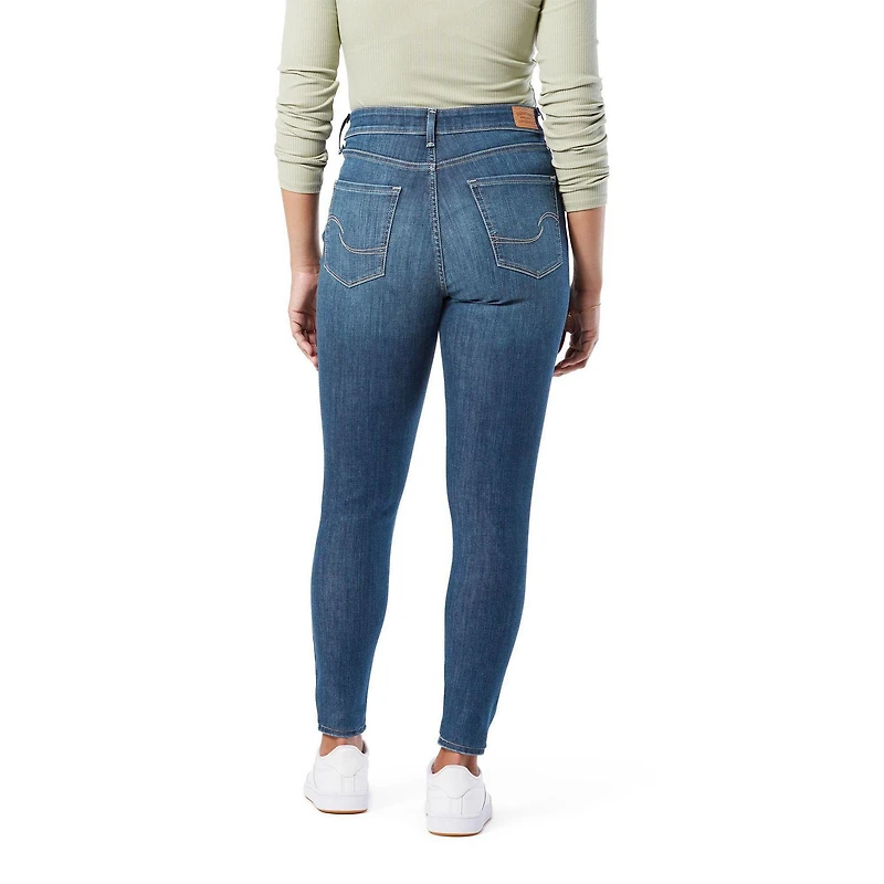 Levi Strauss Signature.MC Jean super filiforme taille haute moulant Simplement Extensible pour femme Tailles offertes : 4 – 18