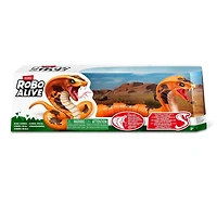 Robo Alive King Cobra by ZURU, Battery-Powered Robotic Moving Snake Toy, Realistic Snake Features, Ages 3+