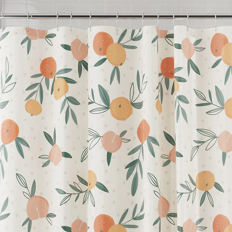 Rideau de douche décoratif Mainstays en PEVA recyclé, imperméable, de poids moyen, designs variés 78 cm x 183 cm