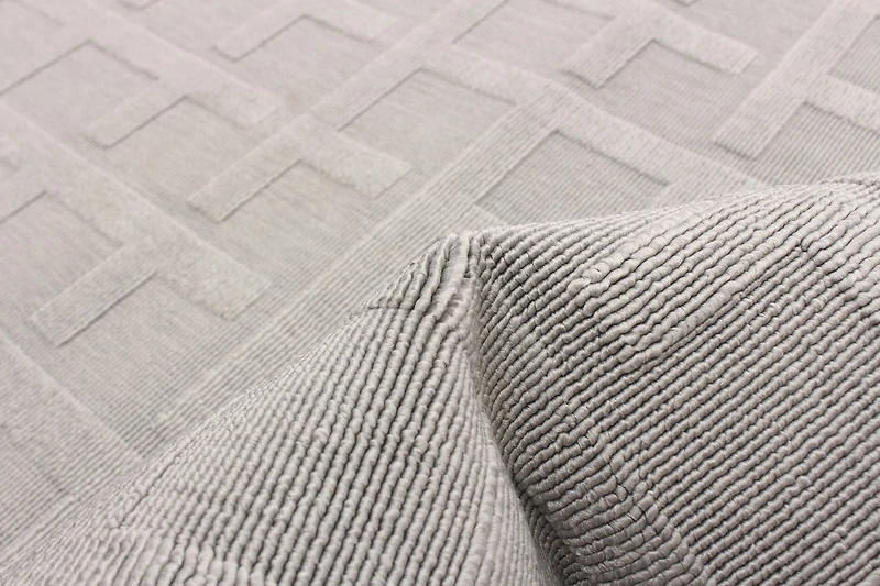 Tapis Intérieur/Extérieur pour Balcon, Patio et Jardin ECARPET Villa Gris