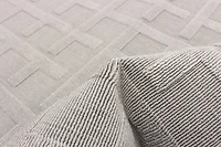 Tapis Intérieur/Extérieur pour Balcon, Patio et Jardin ECARPET Villa Gris