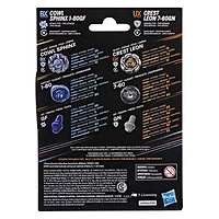 Beyblade X Dual Pack Cowl Sphinx 1-80GF et Crest Leon 7-60GN