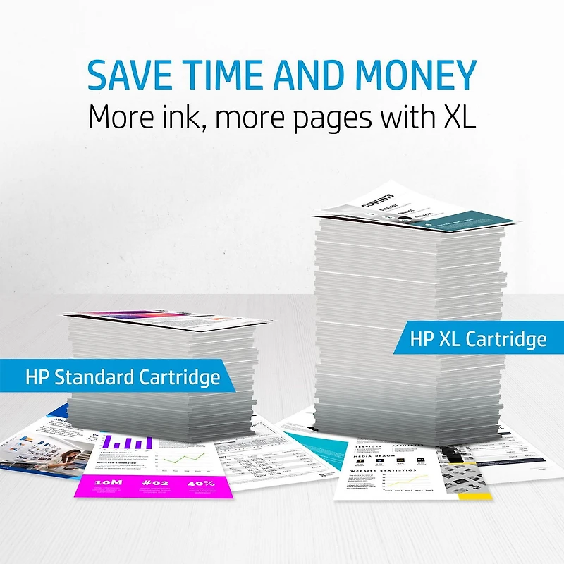 HP 63 Black & Tri-colour Original Ink Cartridges, 2-Pack (L0R46AN), Black
