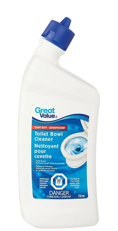 Great Value Nettoyant pour cuvetted superpuissant