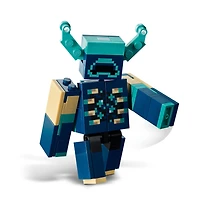 LEGO Minecraft La Rencontre avec le Gardien, Produit de Jeu Vidéo à Collectionner 21274 LEGO La rencontre avec 21274