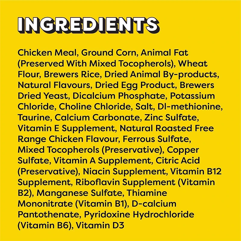 Gâteries pour chats Temptations Au naturel arôme naturel de poulet fermier, tendres à l'intérieur, croquantes à l'extérieur 160 g