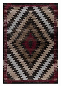 Rug Branch Sakarya Collection Modern Boho Geometric Indoor Area Rug