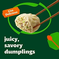 bibigo Chicken & Vegetable Steamed Dumplings, 187 GR