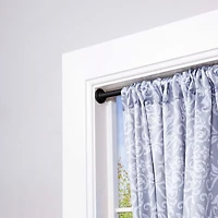 Mainstays 28 in. - 60 in. Tension Rod, 5/8 in. Diameter, In Black
