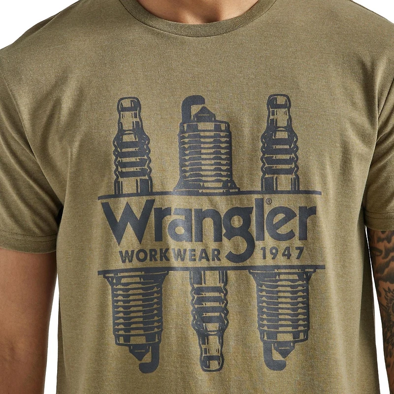Wrangler Tee Logo Manches Courtes