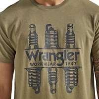 Wrangler Tee Logo Manches Courtes