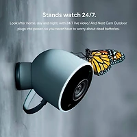 Caméra extérieure filaire Google Nest (1 unité)