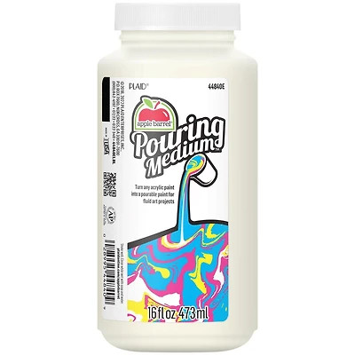 Medium de coulage Apple Barrel, 16 fl oz (473 mL) Médium pour couler la peinture