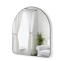 HUBBA ARCHED - Miroir mural cintré H 91cm laiton