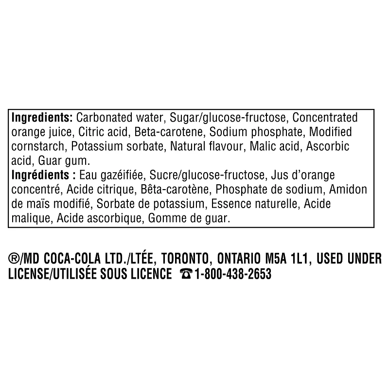 Fanta Orange Bouteille, 500 mL