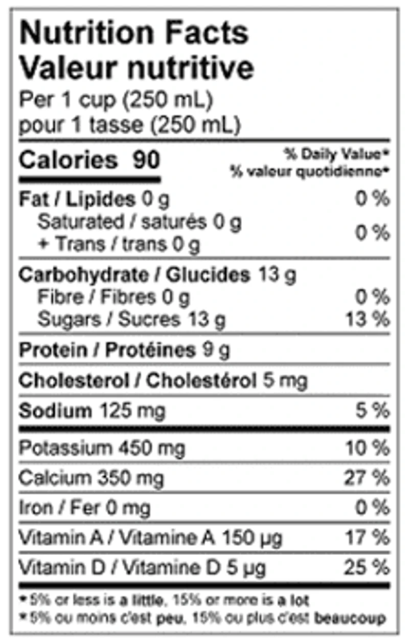 Nutrilait Skim Milk, 4L