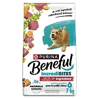 Beneful IncrediBites for Small Dogs with Real Beef, Dry Dog Food, 1.6-7 kg