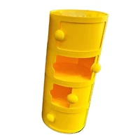 BRIA ROUND STORAGE IN YELLOW