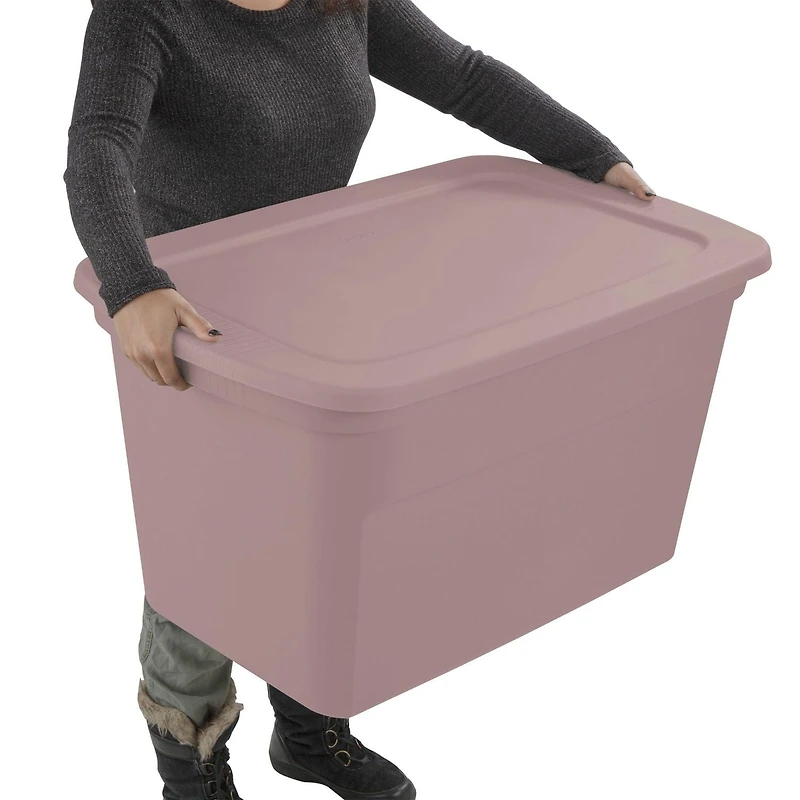 Sterilite Boîte 114L, Rose