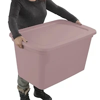 Sterilite Boîte 114L, Rose