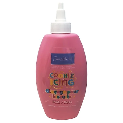 Glaçage rose pour biscuits Twinkle