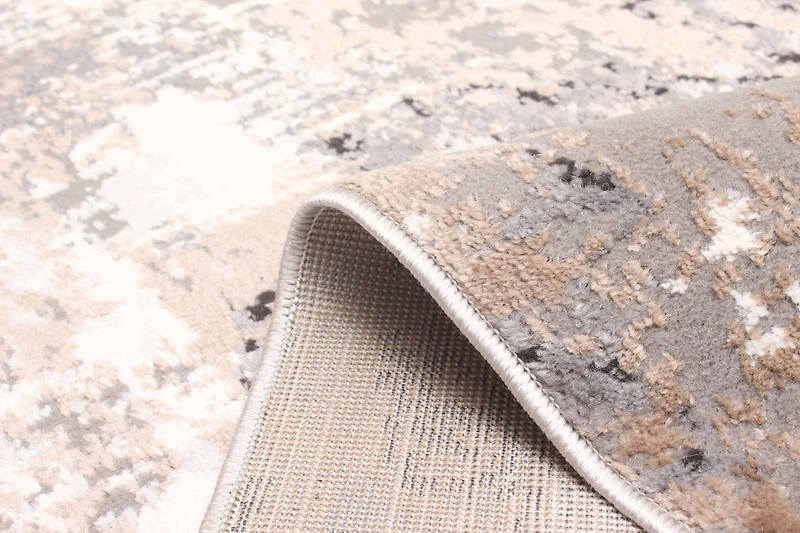 ECARPET Tapis Contemporain/Moderne Bronte pour Salon, Chambre, Salle A Manger, Entrée, Couloir et Plus Encore.