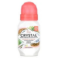Crystal Déodorant roll-on Body - Noix de coco et vanille - 66 ml