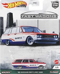 Hot Wheels 69 Nissan Skyline Van Vehicle