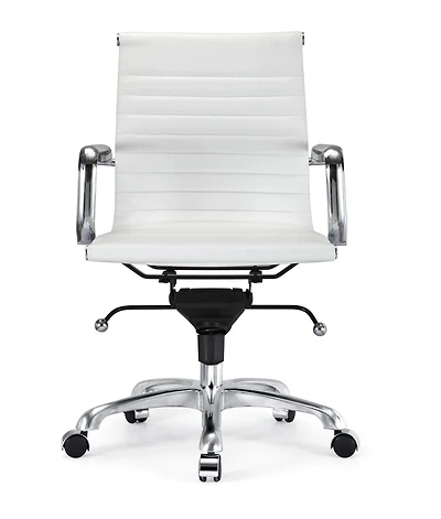 Office Chair Toni Low Back Tan Executive Conference Ergonomic adjustable height, and swivel rotation.