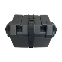 Blue Dog Marine High-Quality Battery Box 27M with Mounting Strap - Secure and Durable Battery Box