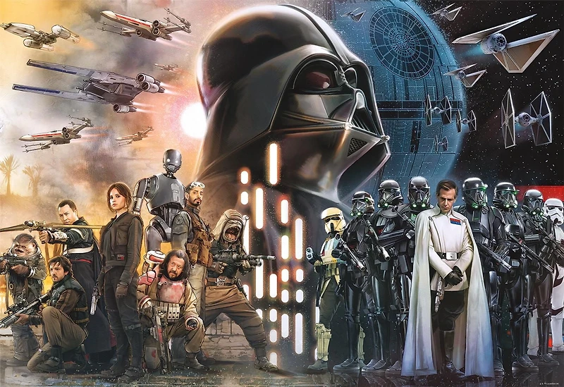 Buffalo Games - Le puzzle Star Wars - Rebellions are Built on Hope - en 2000 pièces