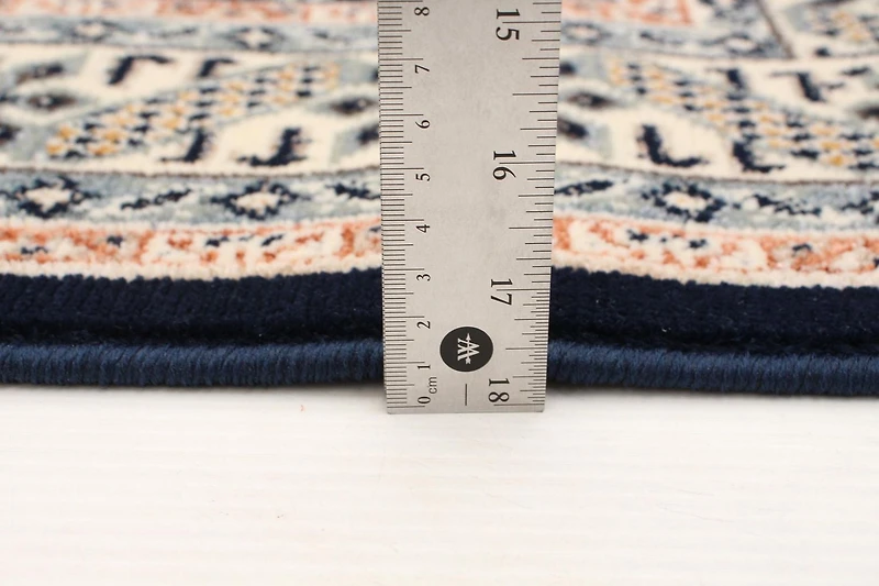 ECARPET Qashqai Blue Rug