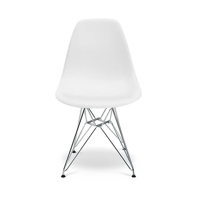 Eiffel Kids Chair with Chrome Legs
