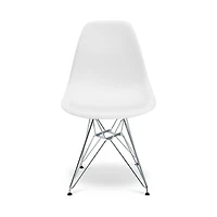 Eiffel Kids Chair with Chrome Legs