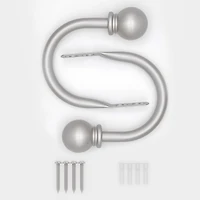 Embrasses à rideaux boules nickel Mainstays (lot de 2)