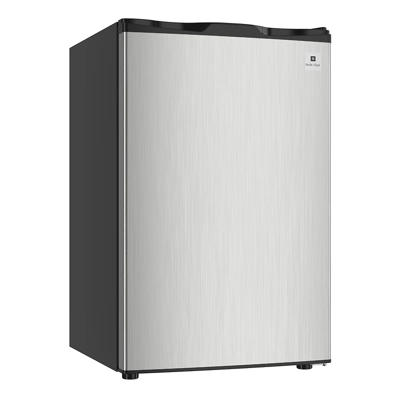 Réfrigérateur Arctic Chef compact de 4,5 pieds cube - Acier inoxydable