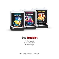 tonies Audiobooks: Minecraft - Ensemble de 3 pièces (Anglais)