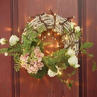 Guirlande de lumières à dôme à DEL blanc chaud de 100 ampoules Mainstays – Fil marron Guirlande de lumières à DEL