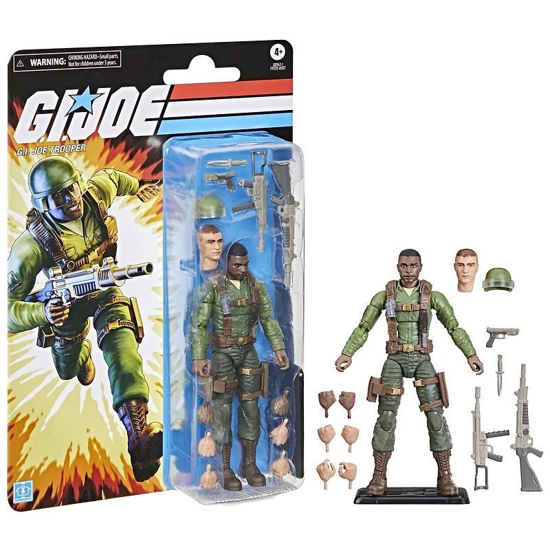 G.I. Joe Classified Series Retro Cardback, G.I. Joe Trooper Action Figure