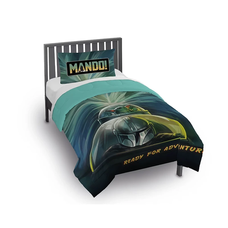 Mandalorian Queen Comforter Set