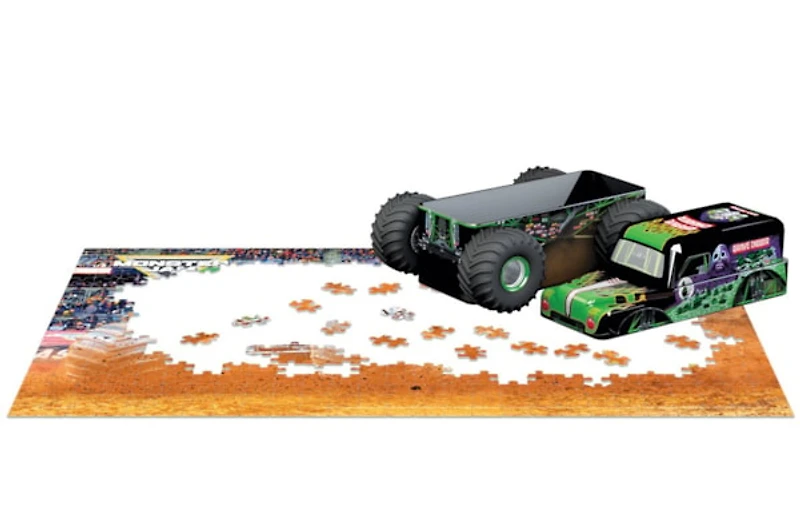 Puzzle en métal en forme de fossoyeur 550 pièces