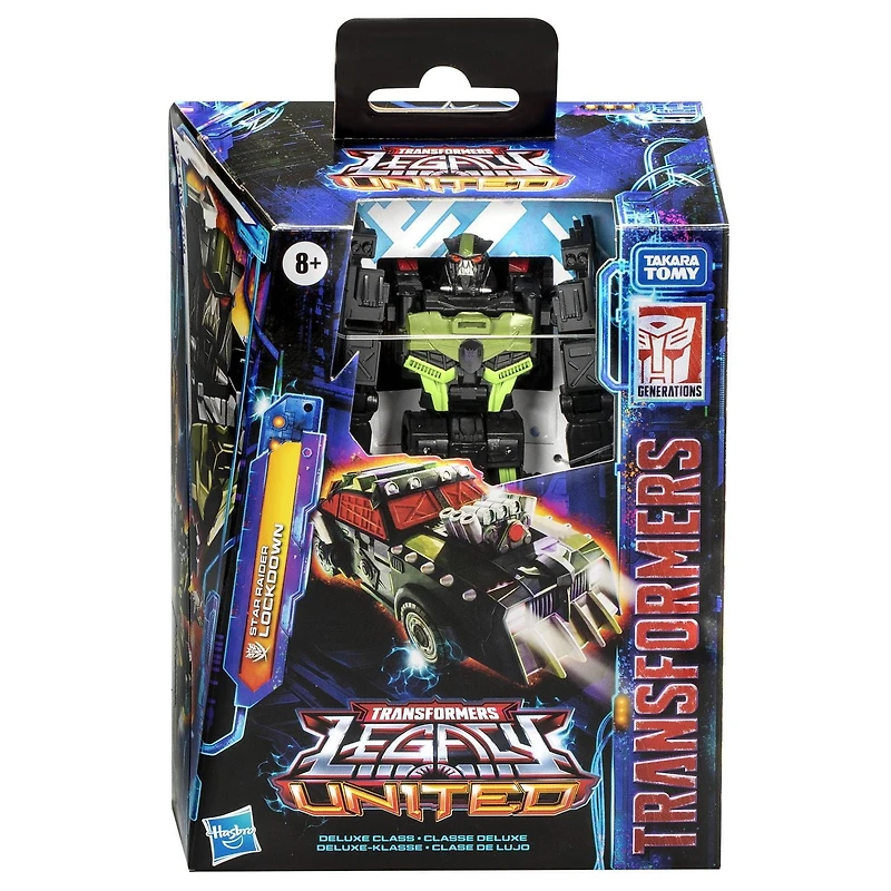 Transformers Legacy United Deluxe Class Star Raider Lockdown