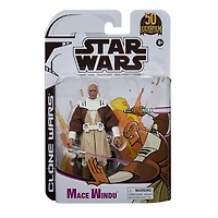 Star Wars The Black Series, figurine articulée de collection Mace Windu, 15 cm, Star Wars: Clone Wars, pour enfants, dès 4 ans